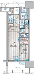 アクタス箱崎ステーションコートの物件間取画像